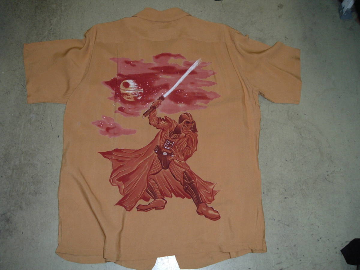 STAR WARS スターウォーズ アロハシャツ ダースベイダー BOU-KEN-OH STAR WARS スターウォーズ アロハシャツ ダースベイダー BOU-KEN-OH