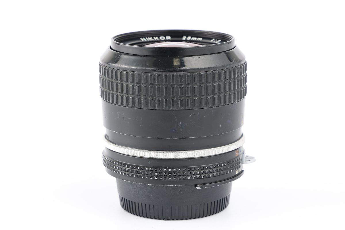 00048cmrk Nikon Ai NIKKOR 28mm F2 単焦点 広角レンズ ニコン Fマウント_画像4