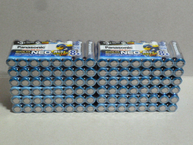 (49) パナソニック　エボルタネオ　アルカリ乾電池　単3形96本