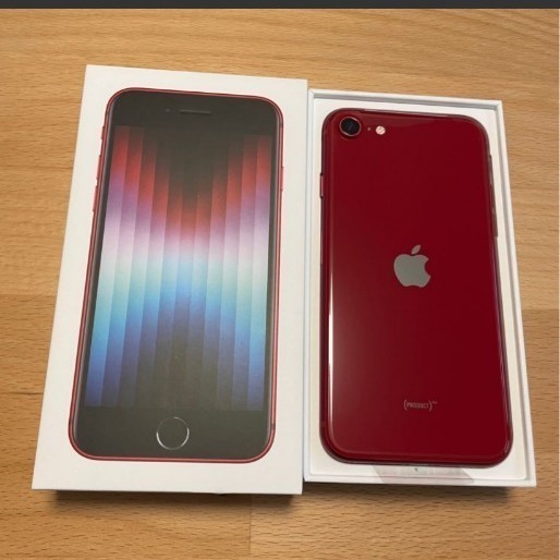 値下げ中 iPhone SE 台3世代 レッド 新品未使用 2台セット
