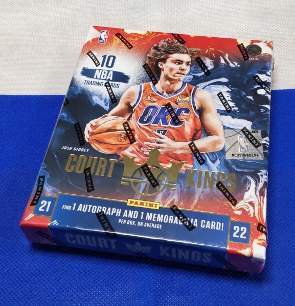 □ 2021-22 NBA PANINI COURT KINGS BASKETBALL HOBBY 未開封BOX www