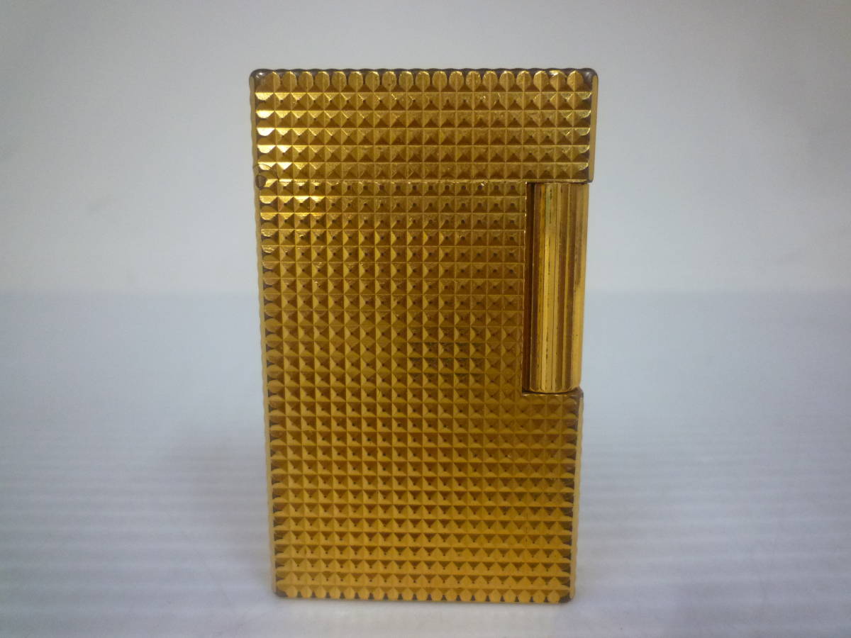 S.T.Dupont デュポン ダイヤモンドヘッドカット ローラーガスライター