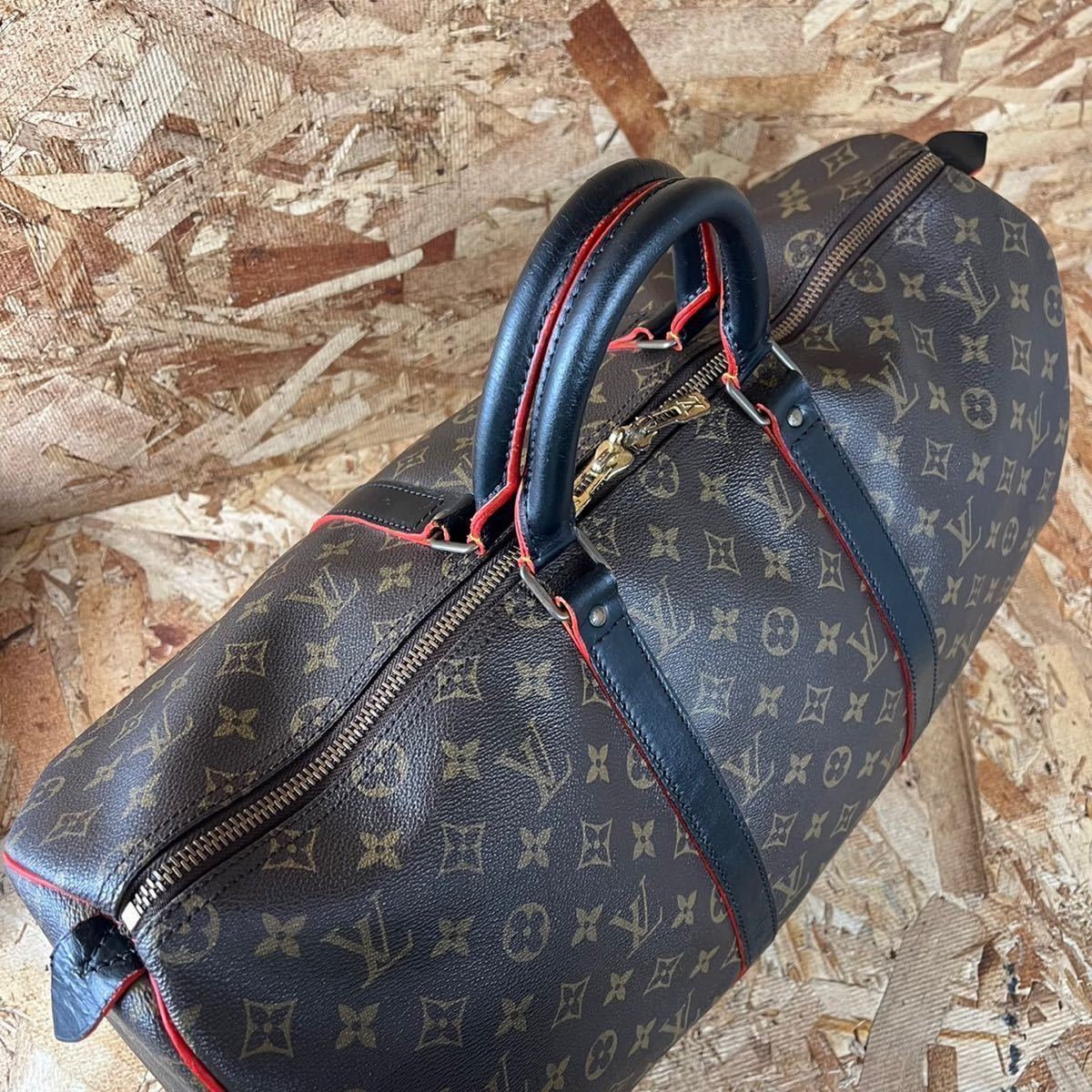 美品】LOUIS VUITTON ルイヴィトン モノグラム キーポル50 ボストン