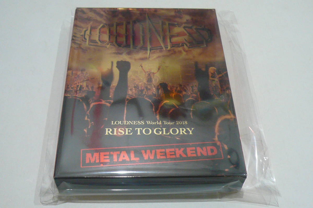 *LOUDNESS[World Tour 2018 RISE TO GLORY METAL WEEKEND] mail order limitation record 3Blu-ray+2CD*