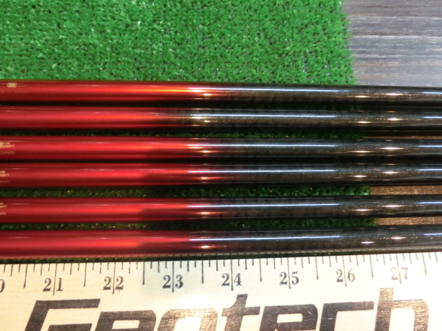 アイアン用カーボンシャフト Fireexpress DGL115のSシャフト 5-PW用 6