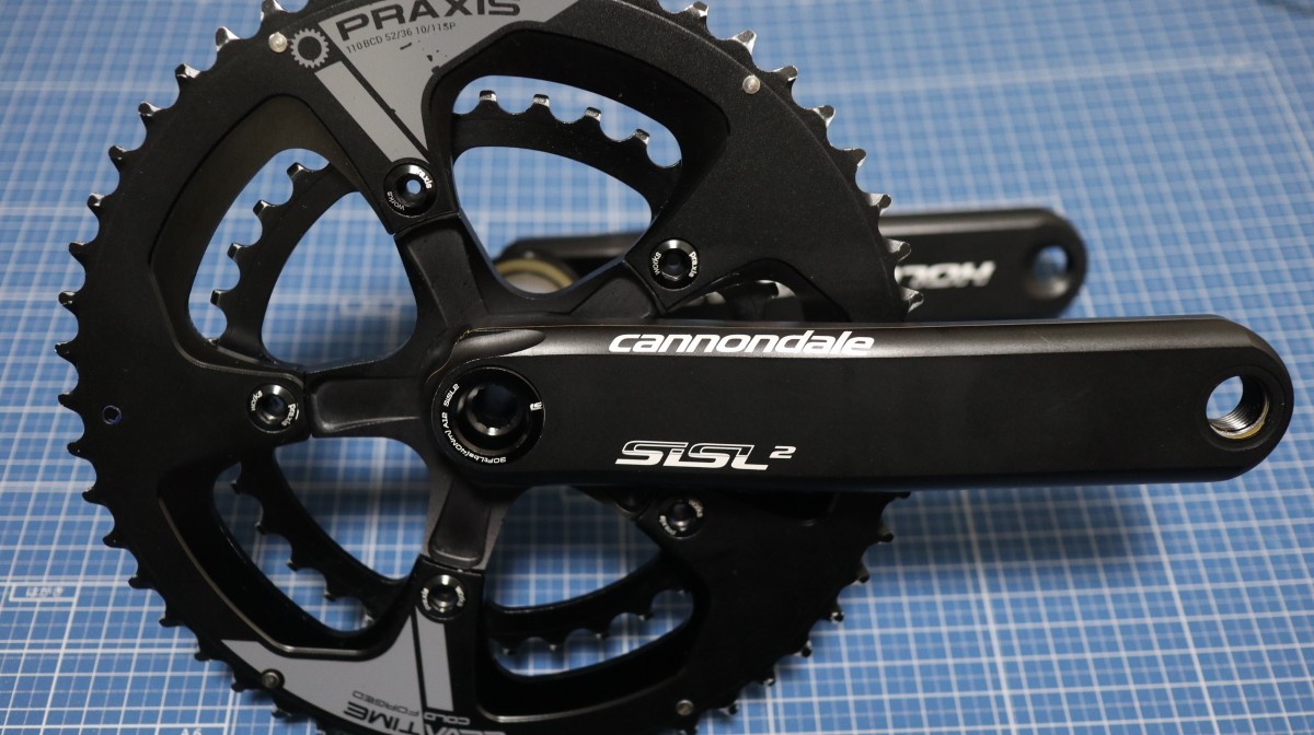 シマノ 11s キャノンデール SISL2 クランク 自転車 ドライブトレイン