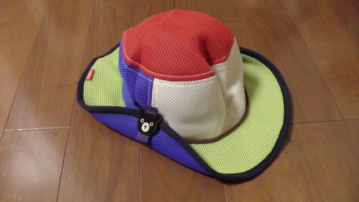 ミキハウス　ダブルB　夏用　帽子　56サイズ　120ー130ｃｍ　①_画像1