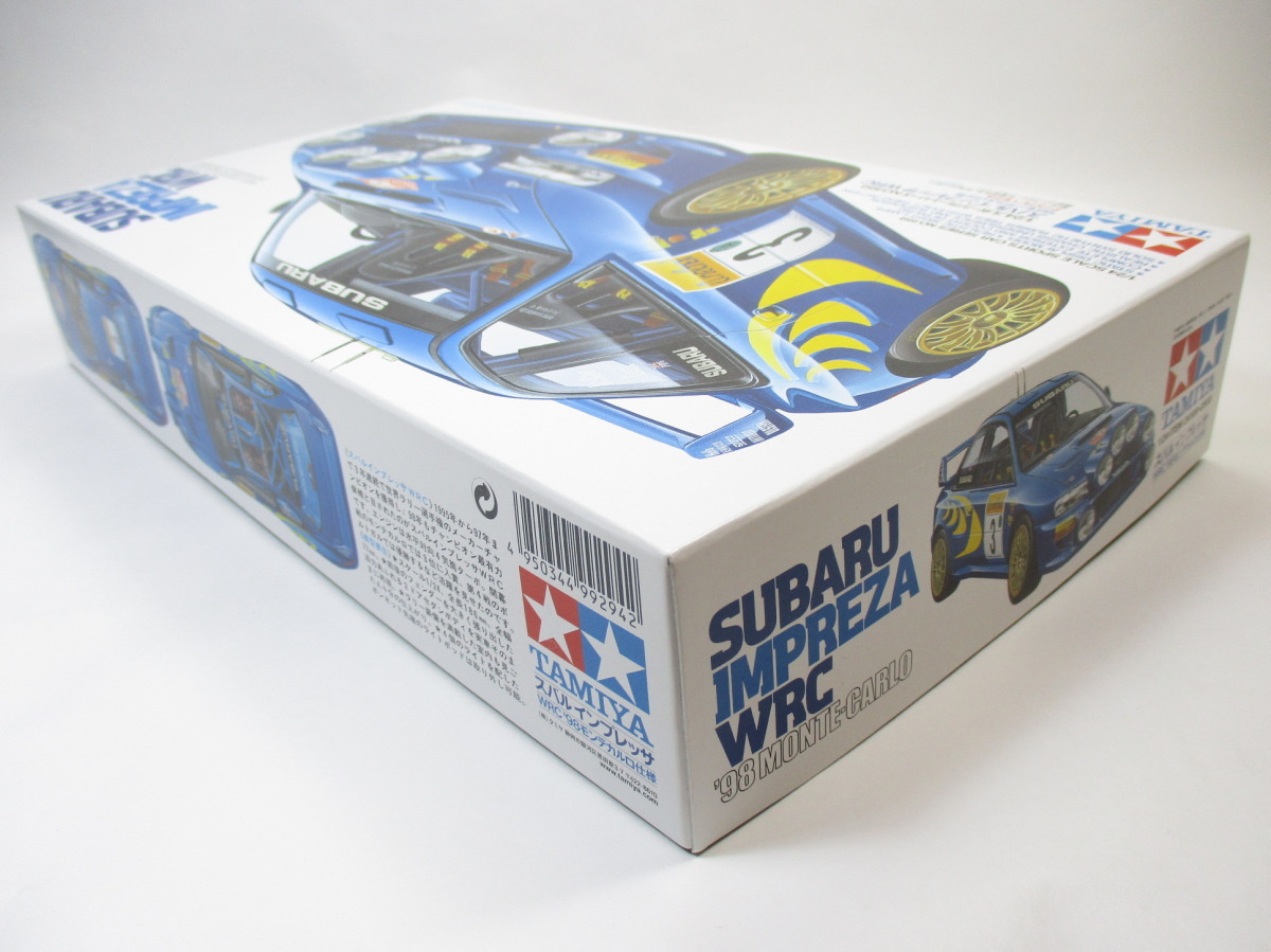 ★TAMIYA★タミヤ★田宮★1/24 SUBARU IMPREZA WRC '98 MONTE-CARLO★スバル インプレッサ モンテカルロ仕様★[模型・プラモ・Model kit]★_画像4