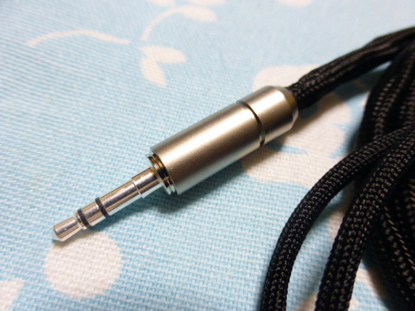 カスタム IEM 2ピン オーグライン+pt撚り線 & +α撚り線 八芯 ブレイド編み 銀メッキ CINQBES 3.5mm3極 (MMCX 4.4mm5極 2.5mm4極 変更可 1