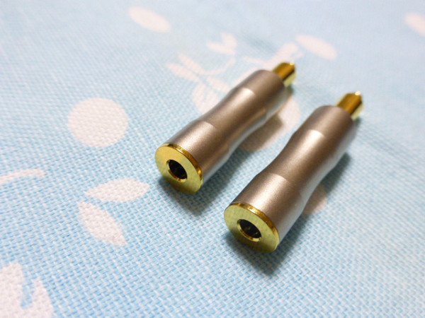 Kimber MDR-Z7 3.5mm×2 メス → SHURE SRH1840 SRH1540 SRH1440 変換