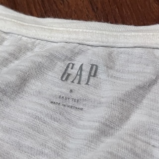 【GAP】薄地Tシャツ size/ S　オフホワイト　ギャップ　シンプルトップス_画像3