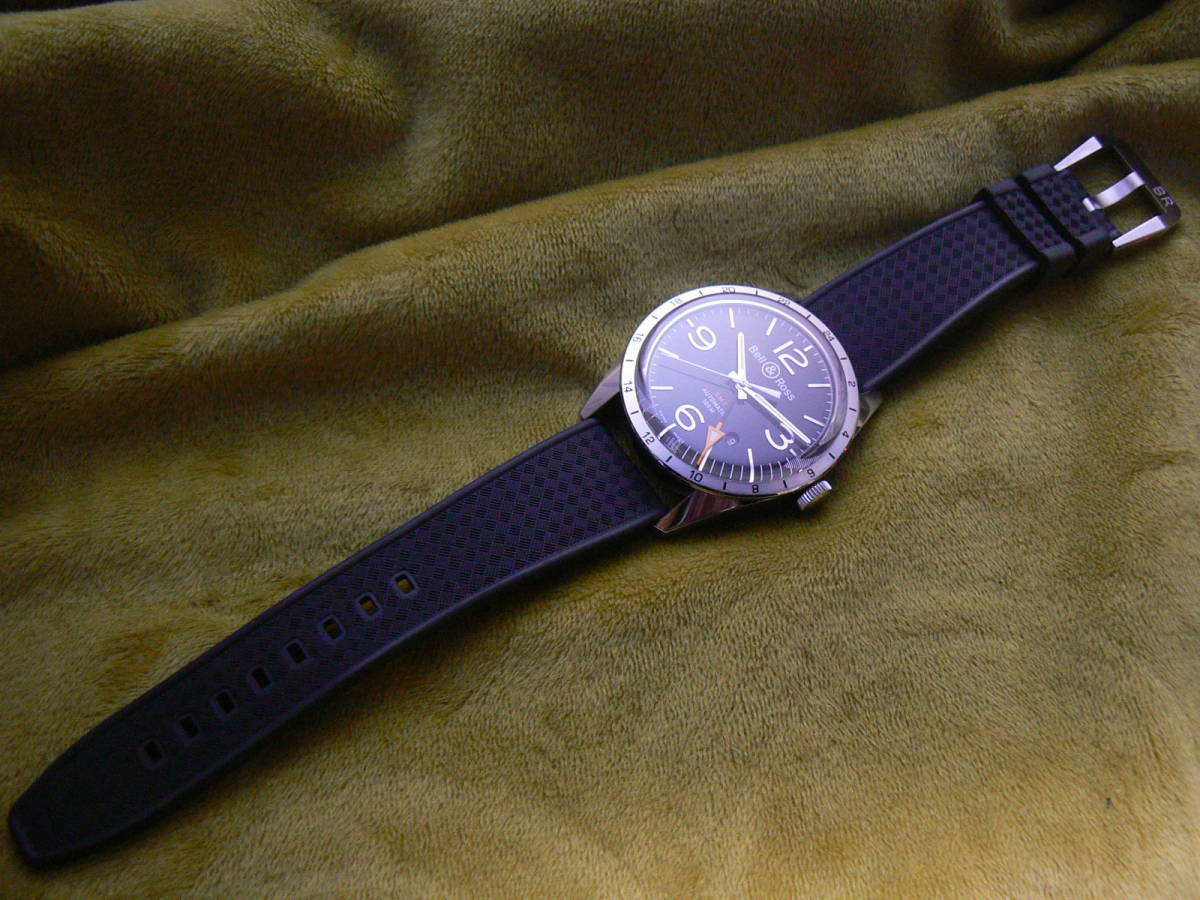☆ BELL&ROSS ベル&ロス ヴィンテージライン BR123 GMT 超美品