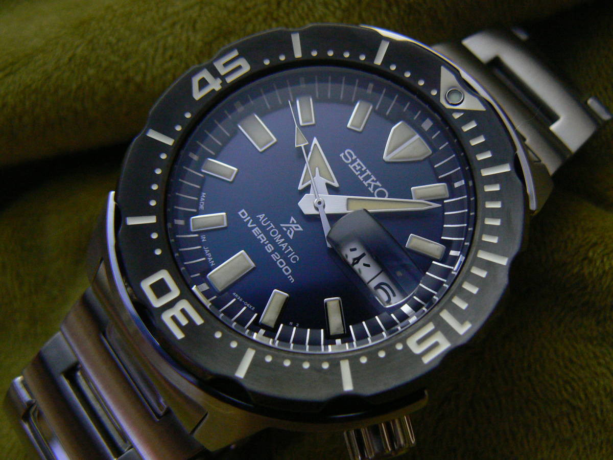 ☆ SEIKO セイコー プロスペックス ブルーモンスター SBDY033 超