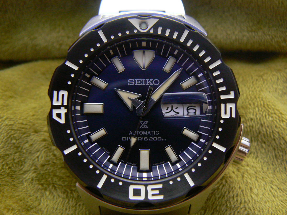 ☆ SEIKO セイコー プロスペックス ブルーモンスター SBDY033 超