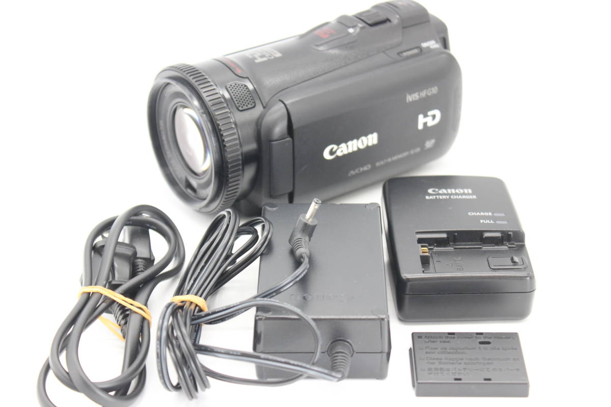 ★良品★ キャノン Canon ivis HF G10 4.25-42.5mm F1.8 ビデオカメラ M541