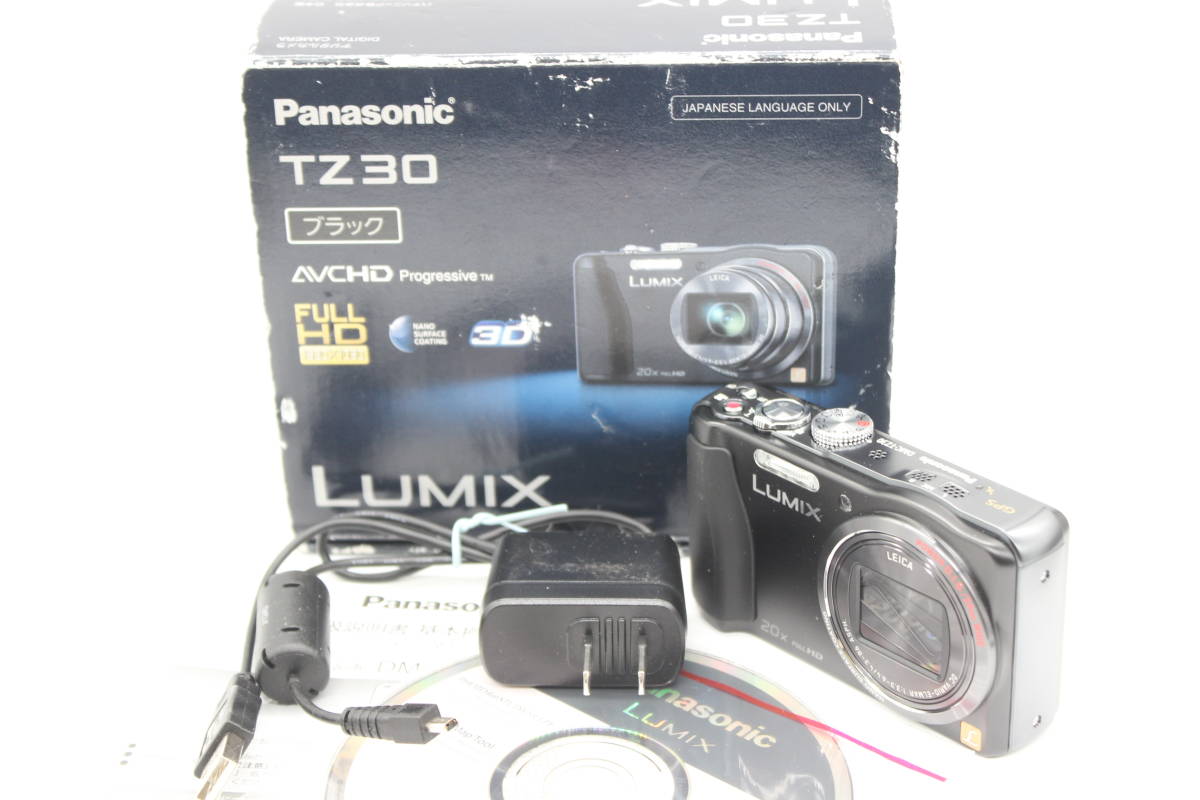 【元箱付き】 パナソニック Panasonic Lumix DMC-TZ30 コンパクトデジタルカメラ 6178_画像1