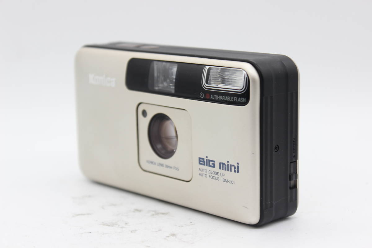 開店祝い BM-201 mini BIg Konica コニカ ★良品★ 35mm M532 コンパクトカメラ F3.5 コンパクトカメラ