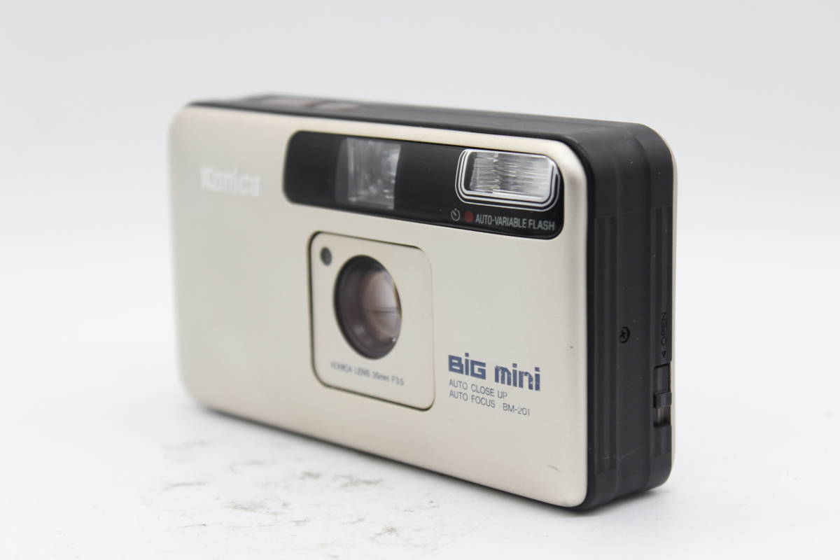 ★良品★ コニカ Konica BIg mini BM-201 35mm F3.5 コンパクトカメラ M532_画像1