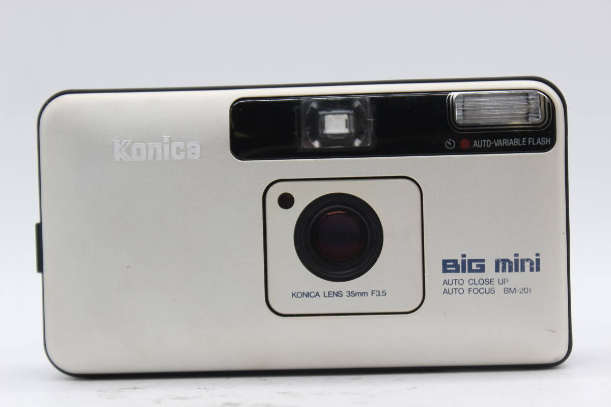 ★良品★ コニカ Konica BIg mini BM-201 35mm F3.5 コンパクトカメラ M532_画像2