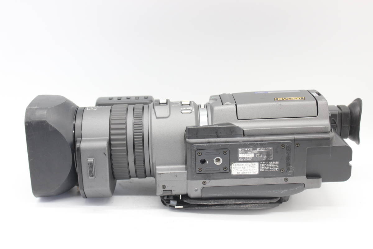 ★実用美品★ ソニー Sony DVCAM DSR-PD150 OPTICAL12x 6-72mm F1.6 ビデオカメラ M889 - 8