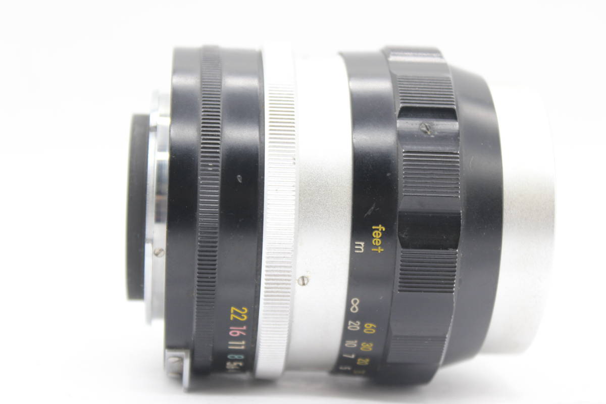 ★実用美品★ ニコン Nikon NIKKOR-P Auto 10.5cm F2.5 レンズ M857_画像4