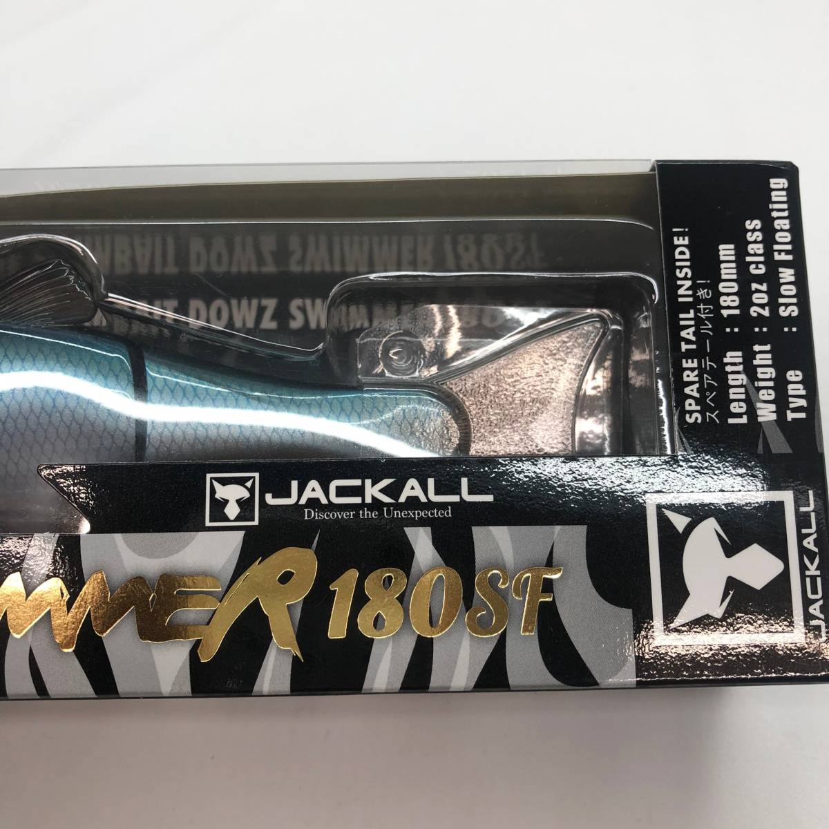 No.9936【JACKALL】ジャッカル ダウズスイマー180SF ブレイジングケタバス ◎新品未使用◎ ハードルアー ビッグベイト 釣り 釣具 中古品_画像4