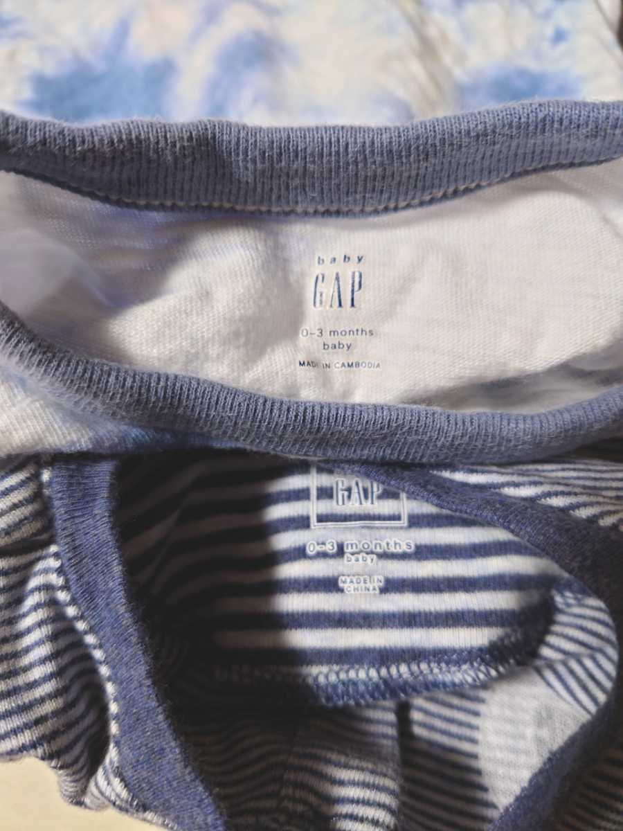 PayPayフリマ|babyGAP ベビーギャップ ショートオール 2枚セット 半袖ロンパース 50-60 0-3m 新生児 男の子 ロンパース 出産準備 PayPayフリマ|babyGAP ベビーギャップ ショートオール 2枚セット 半袖ロンパース 50-60 0-3m 新生児 男の子 ロンパース 出産準備