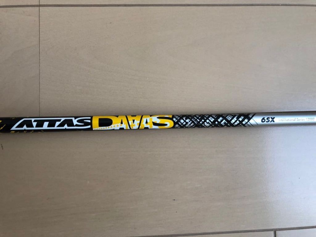 ☆1円スタート☆ATTAS DAAAS 6SX USTマミヤ テーラーメイドスリーブ