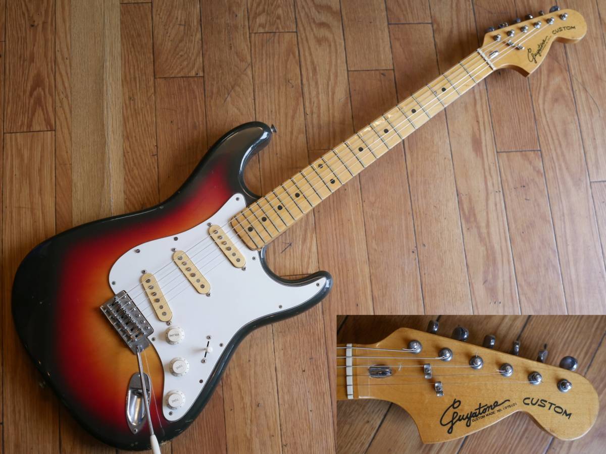 ヤフオク! - ◇Guyatone CUSTOM ストラトタイプ エレキギ...