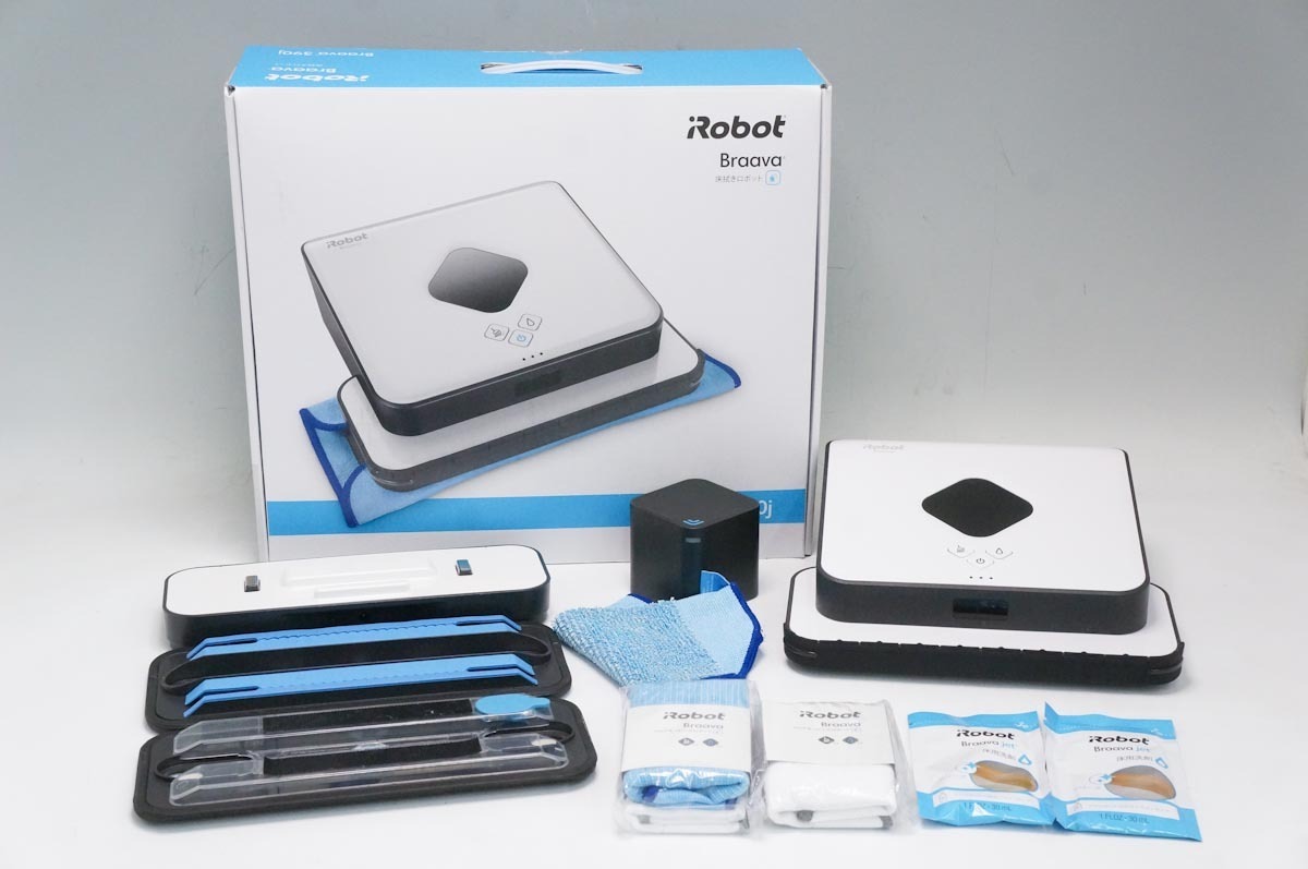 美品】iRobot Braava アイロボット ブラーバ 床拭きロボット 390j www