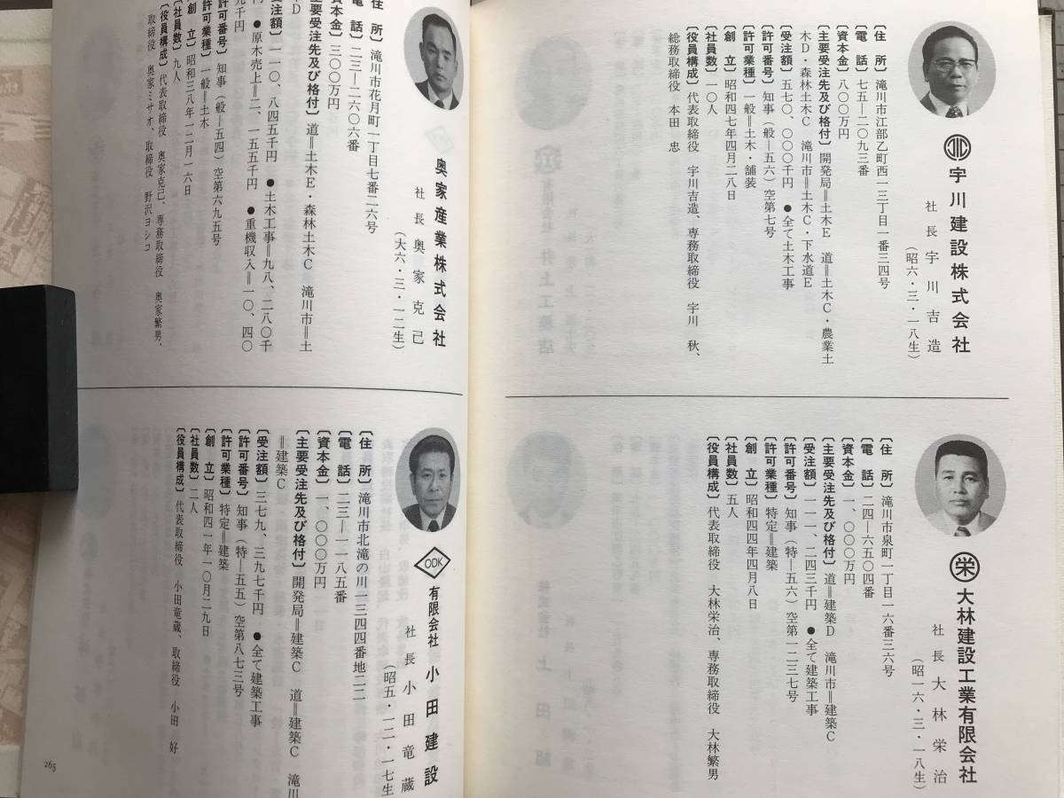 『滝川建設協会小史』滝川建設協会 1981年刊※北海道・上川道路・開村・屯田兵屋・石狩川・北海道炭礦鉄道・空知大橋・下富良野線 他 01882_画像9