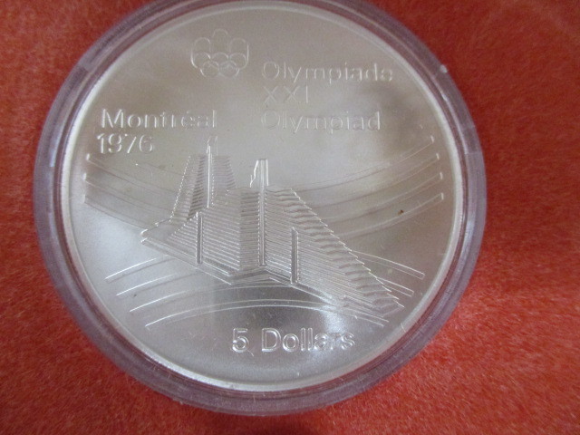 5-148】カナダ モントリオールオリンピック 1976年 記念コイン 記念