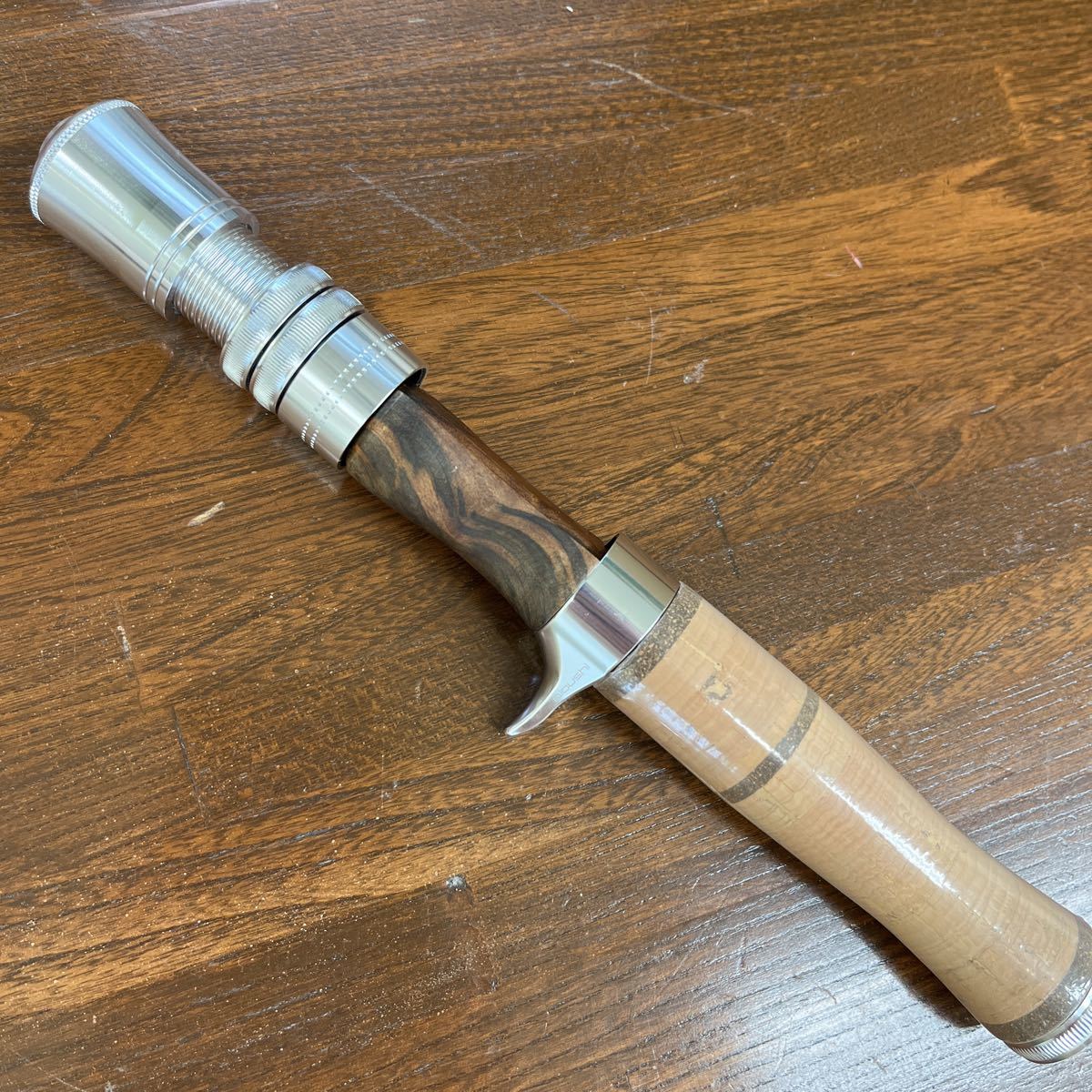 渓流ベイトフィネス用 フェルールグリップ ボロンハンドル 未使用品