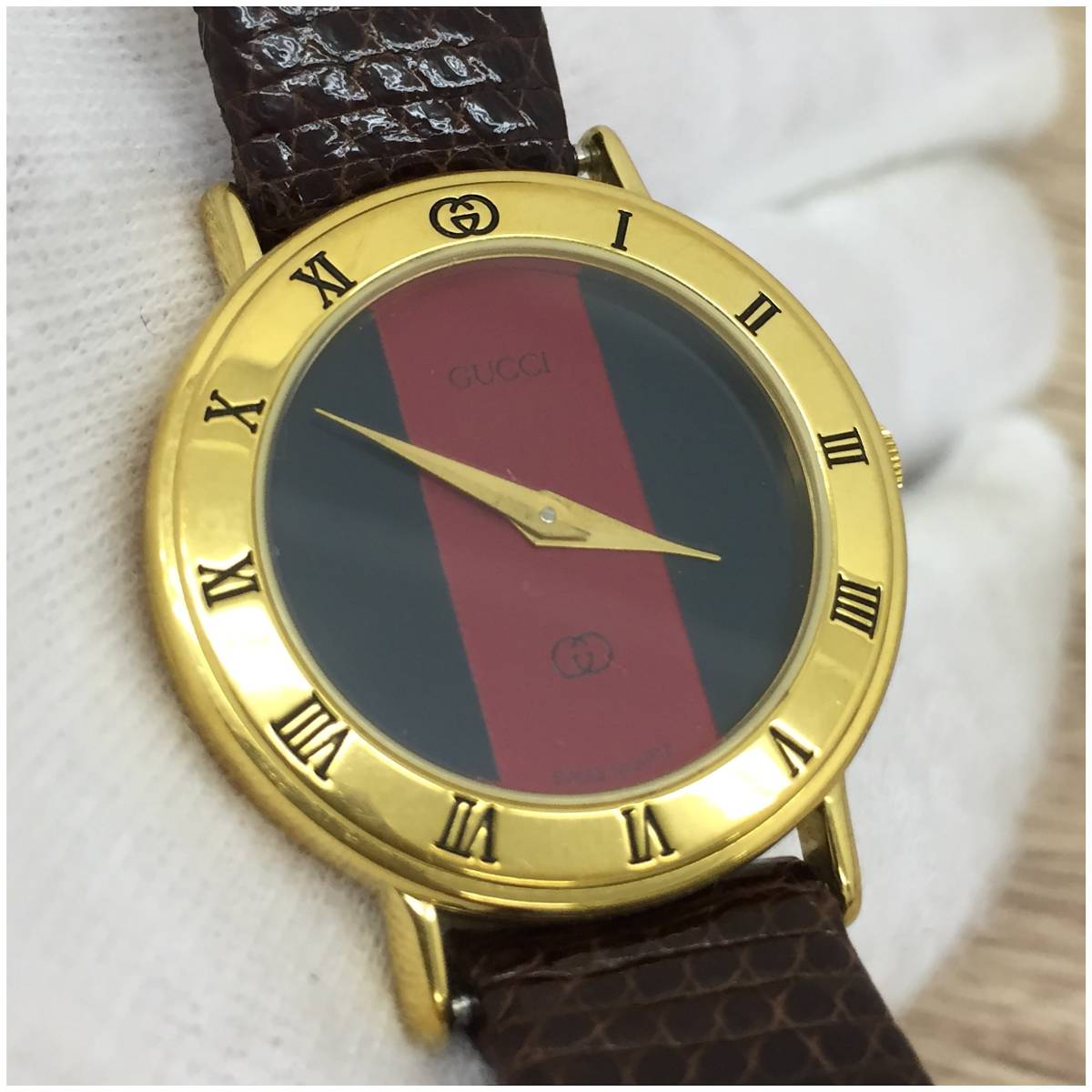 GUCCI グッチ シェリーライン 3000L 腕時計 稼働品 item details