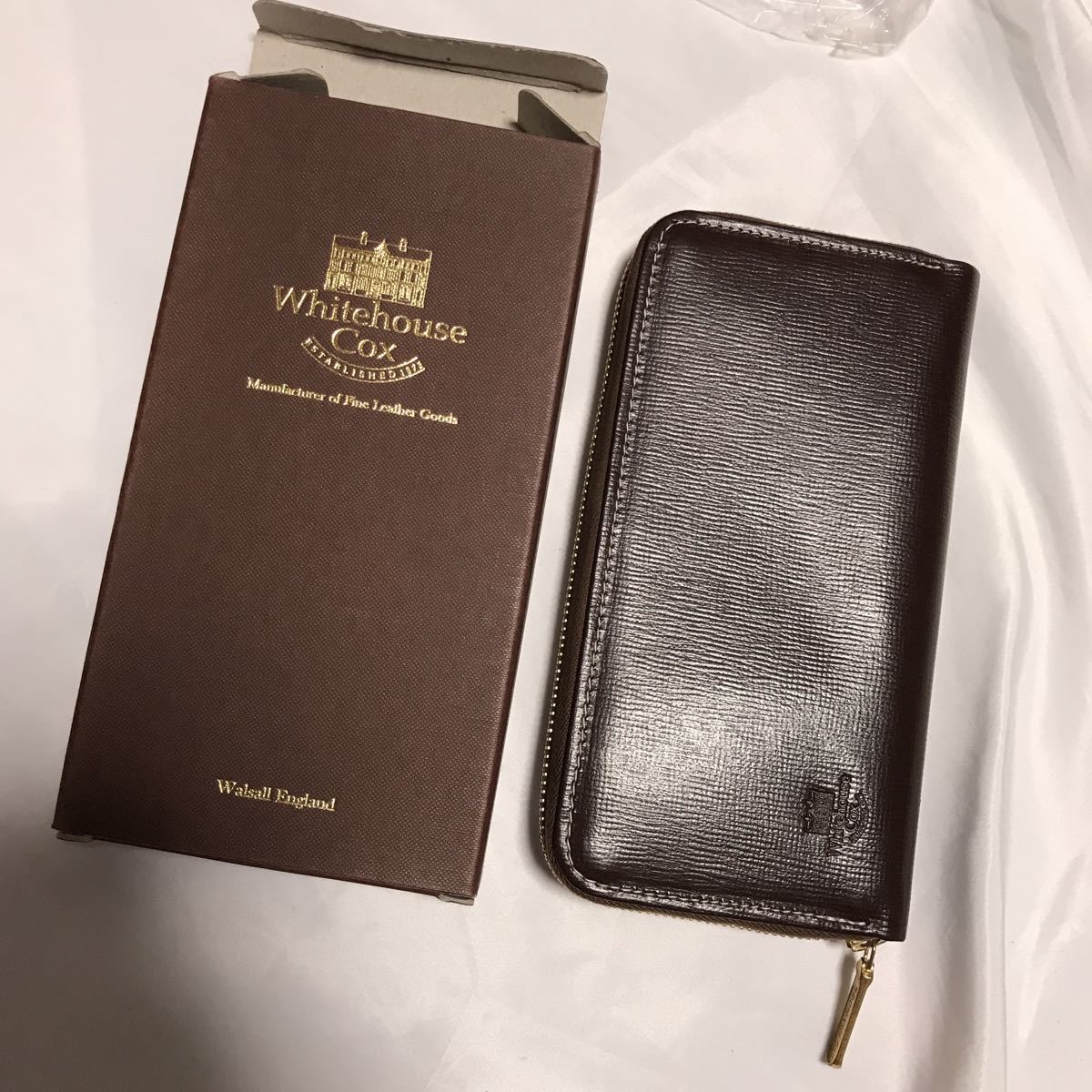 話題の人気 Cox Whitehouse WALLET ZIP LONG 新品未使用 S2622