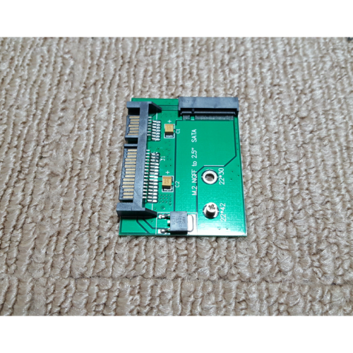 【C0077】NGFF SSD M.2 to SATA3.0 変換アダプタ [SATA 7+15 22Pin ]_画像1