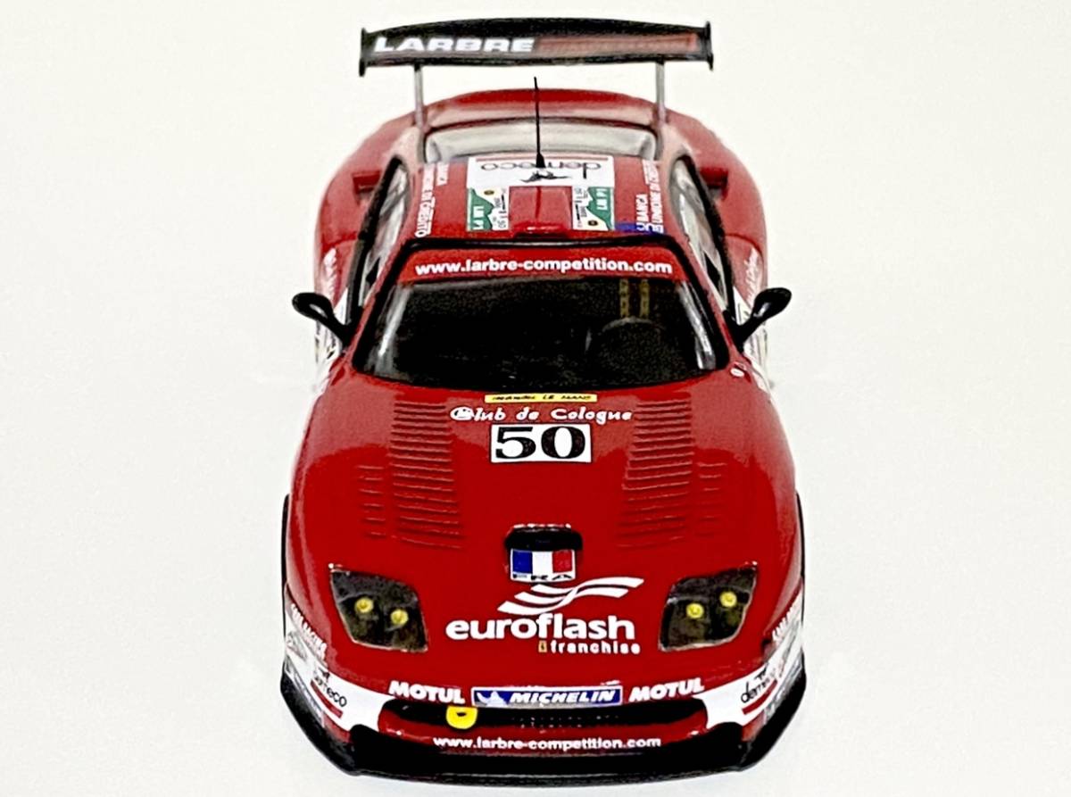 100円〜 1/43 Ferrari 550 GTS Maranello #50 24 Hours of Le Mans 2006 ◆ Bornhauser / Blanchemain / Gardel ◆ フェラーリ アシェット_画像5