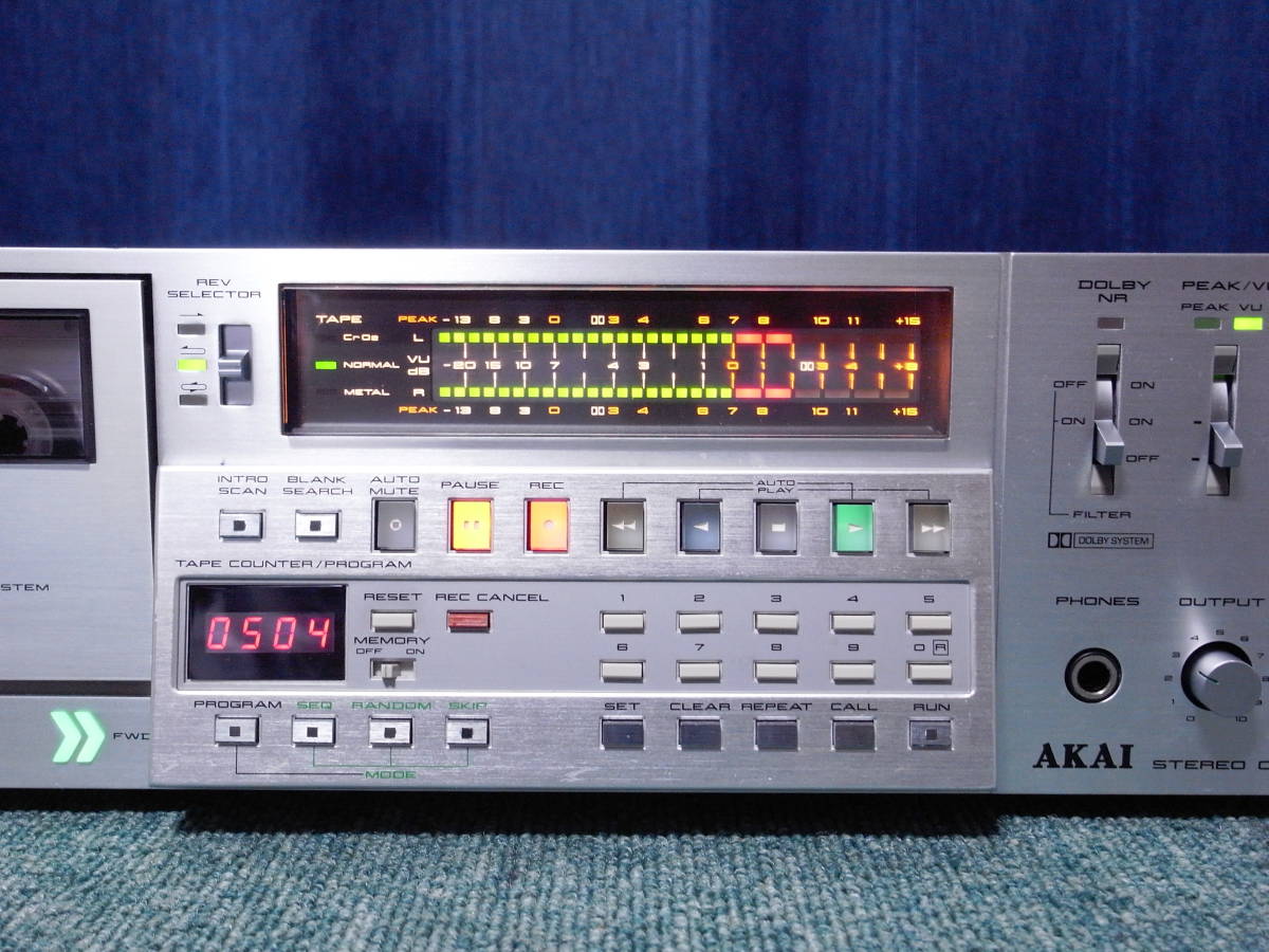 AKAI GX-F66RC オートリバースカセットデッキ♡ | tspea.org
