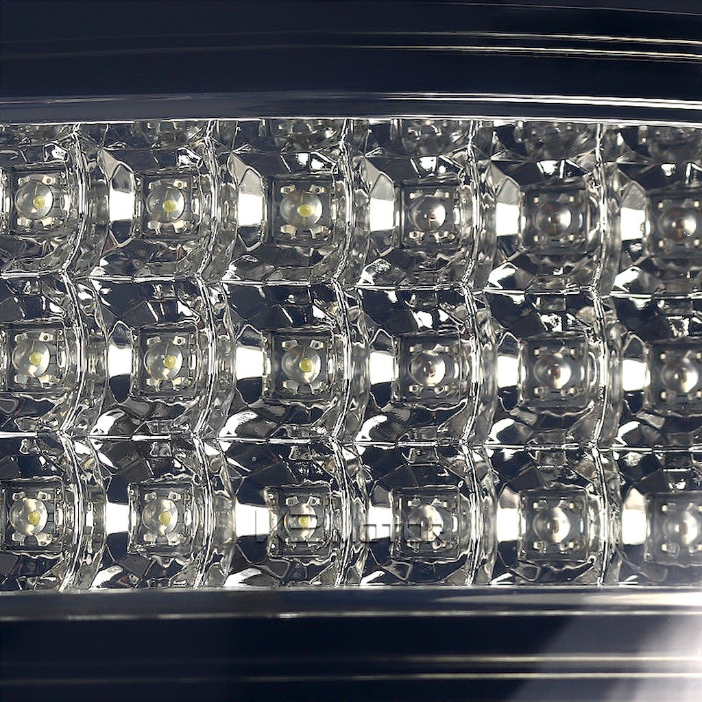 クライスラー 300 300C 前期 レッド スモーク リア フル LED ファイバー テールランプ 左右 テールライト 左右 送料無料_画像2