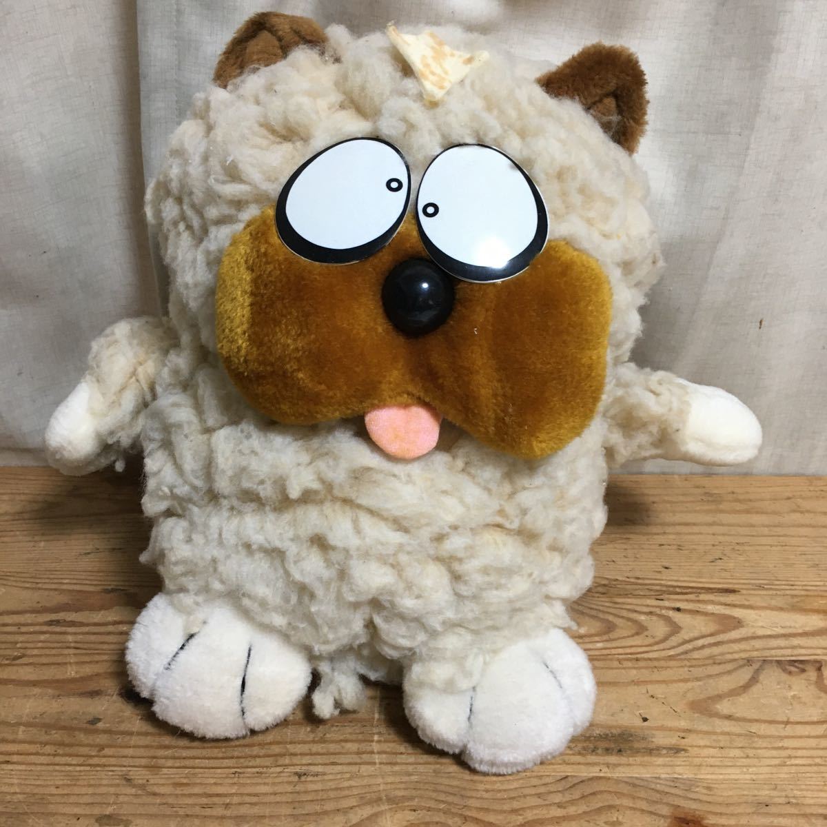 80年代 ビンテージ 忍者ハットリくん 獅子丸 ぬいぐるみ 人形 80年代 ビンテージ 忍者ハットリくん 獅子丸 ぬいぐるみ 人形