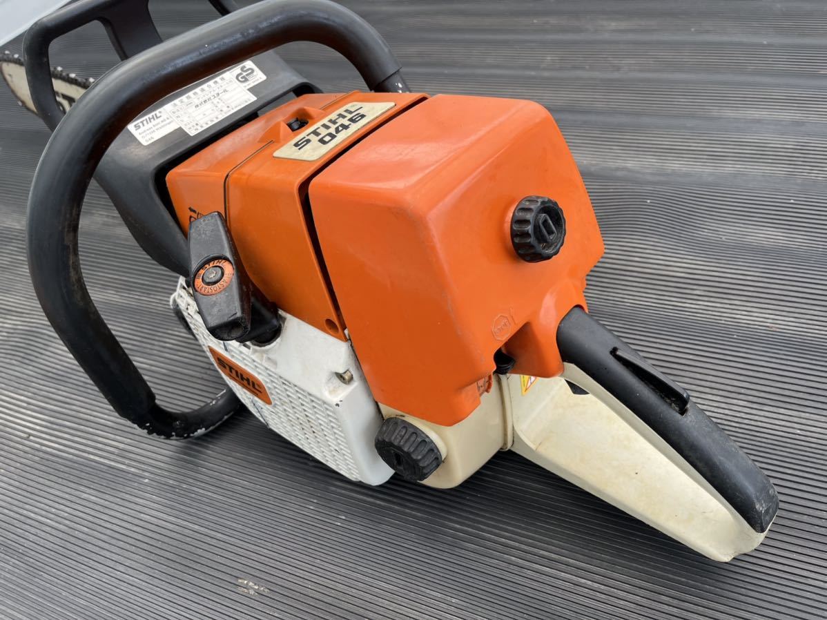 エンジンチェンソー STIHL 046 スチールチェーンソー 046 現状品_画像5