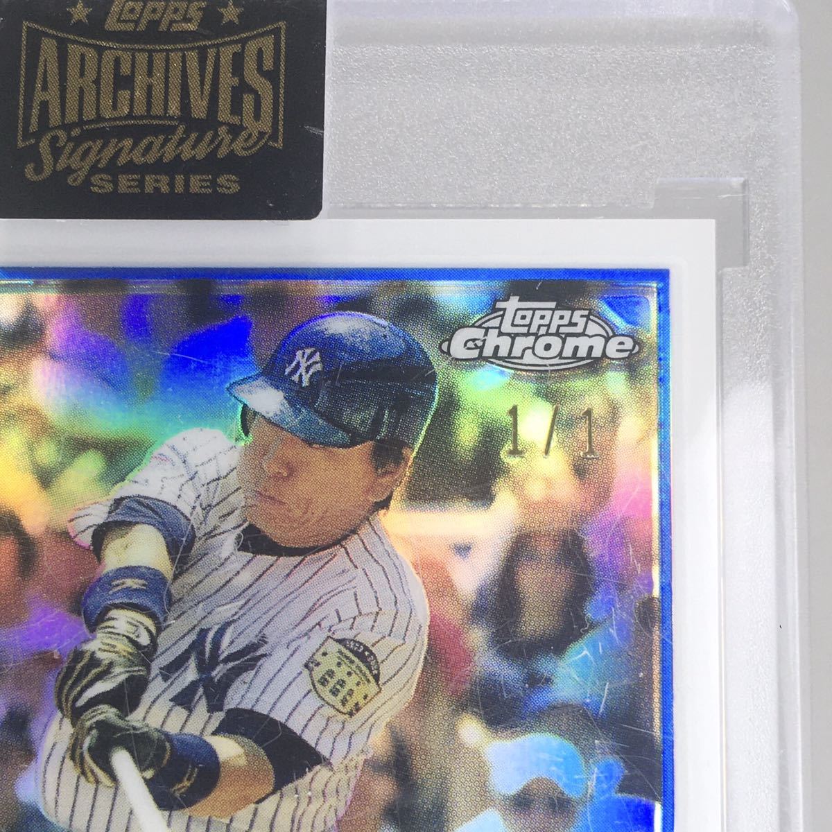 1円スタート☆限定1枚☆直筆サイン☆松井秀喜☆2021 Topps Archives