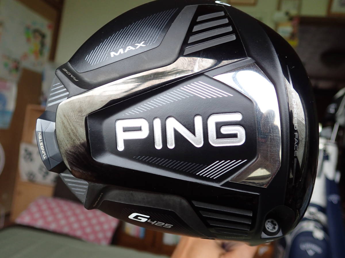 PING ピン G425 MAX DRIVER 9°Fujikura SPEEDER NX 50-S www
