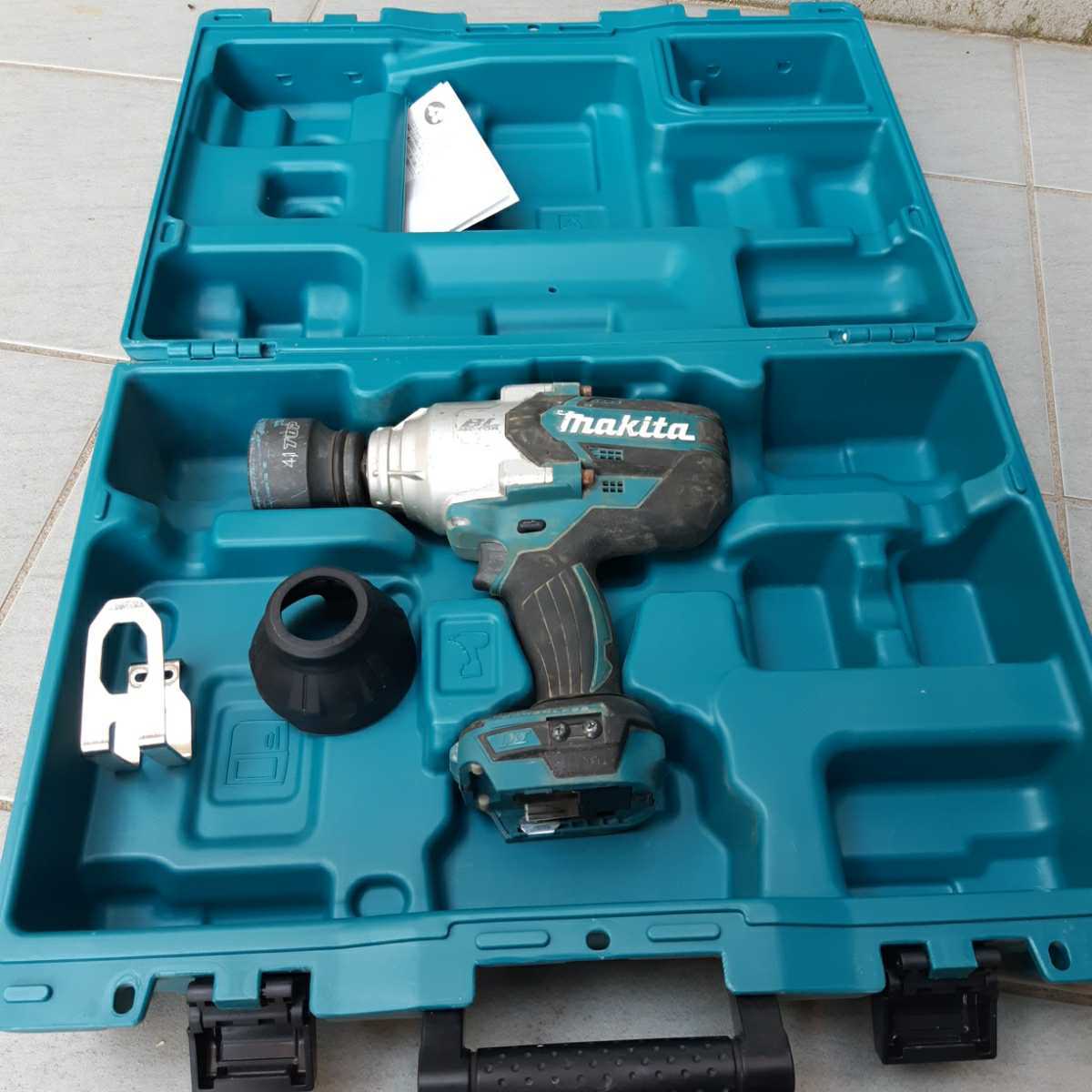 マキタ 充電式インパクトレンチ TW1001DRGX makita マキタ18V TOP41付き DIY、工具 道具、工具 インパクトレンチ