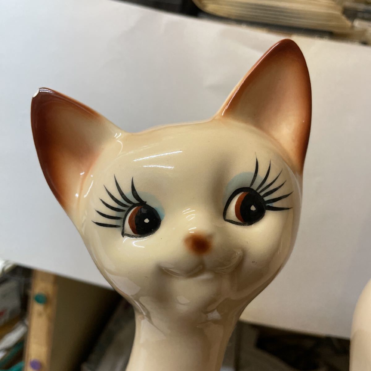 猫 陶器 置物 アンティーク シャム猫|Yahoo!フリマ(旧PayPay 猫 陶器 置物 アンティーク シャム猫|Yahoo!フリマ(旧PayPay