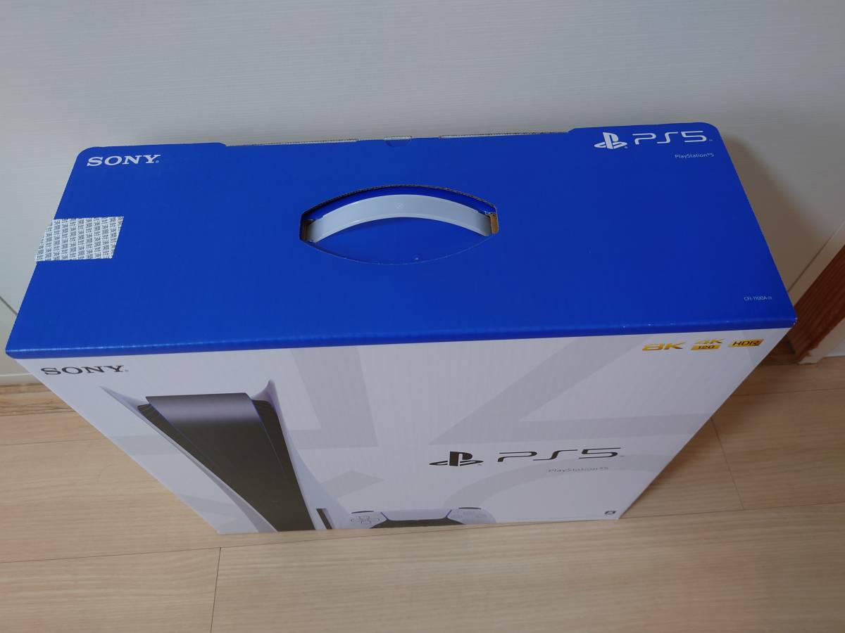 【新品未開封 送料無料】PS5 本体 ディスクドライブ搭載モデル PlayStation 5 (CFI-1100A01) 新型番_画像3