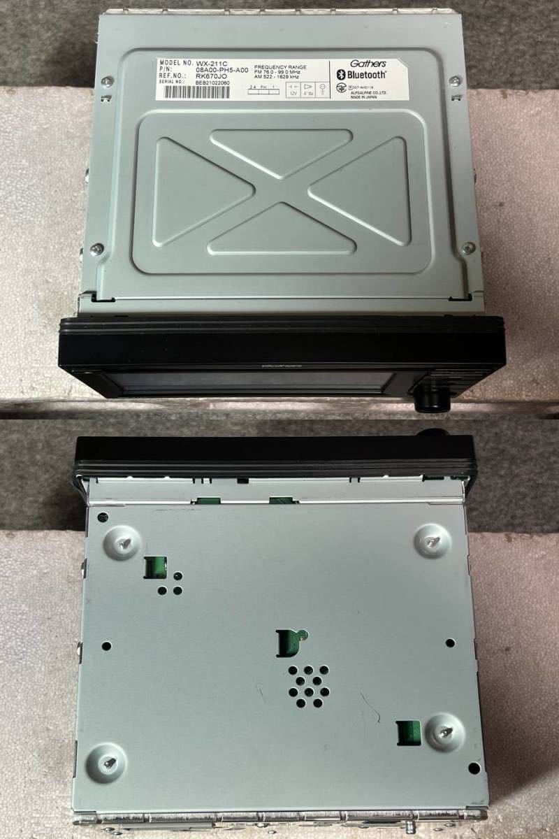 ホンダ純正 Gathers ディスプレイオーディオ WX-211C Bluetooth ホンダ純正 Gathers ディスプレイオーディオ WX-211C Bluetooth