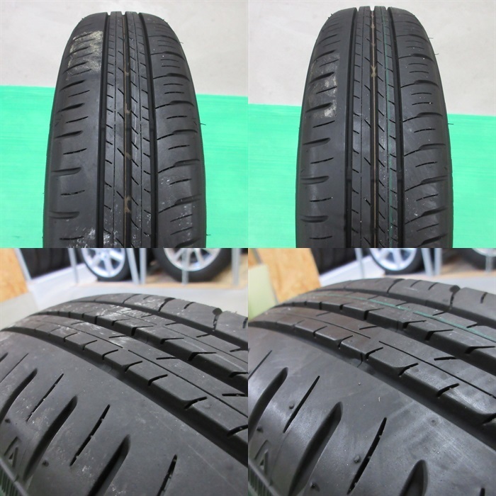 良品 タントカスタム純正 155/65R14 2020年バリ山夏タイヤ 90-95%山