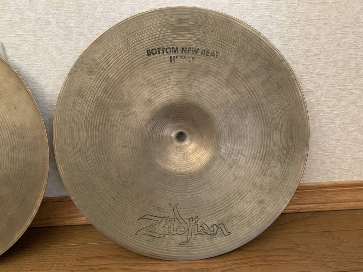 されていま ヤフオク! A ZILDJIAN NEW BEAT HIHATS 14 pair