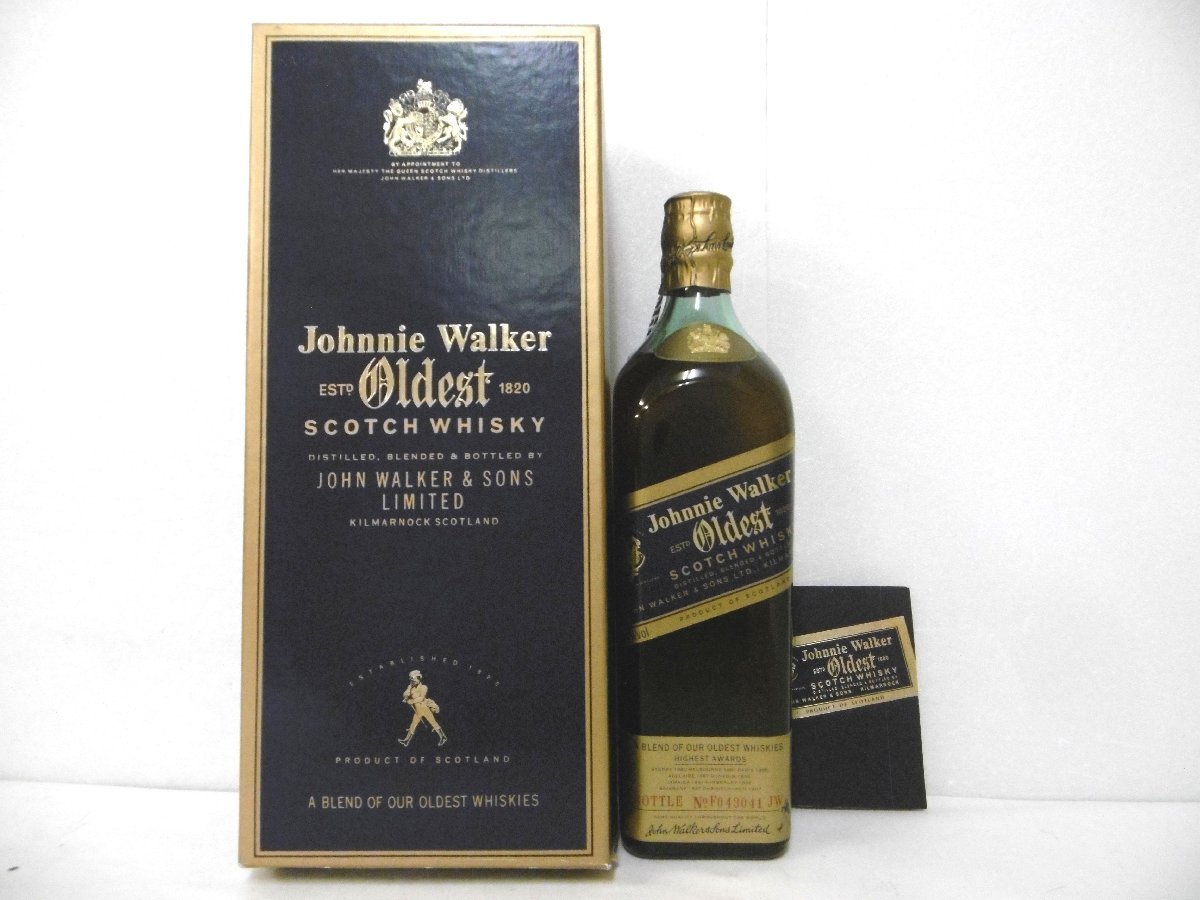 古酒 未開栓 Johnnie Walker Oldest ジョニーウォーカー ブルーラベル ...